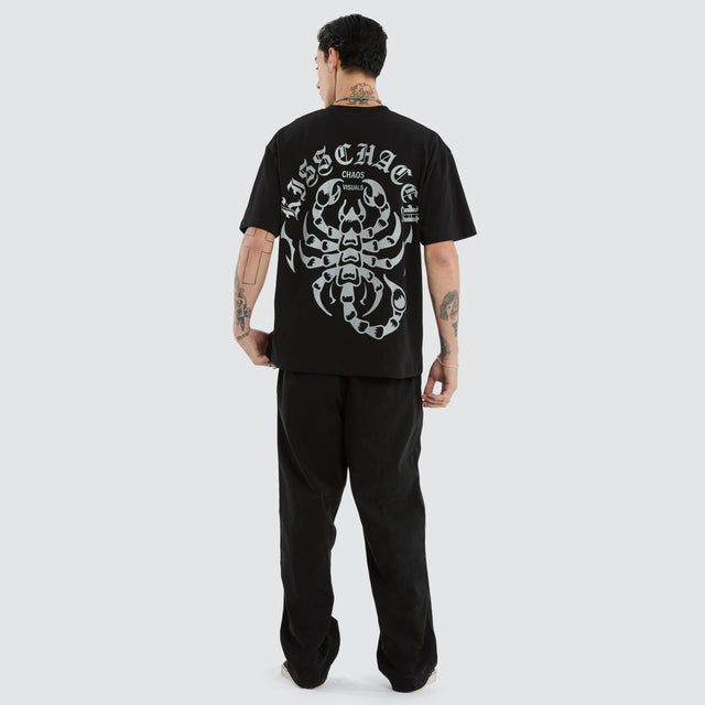 Sandtomb Street Tee Jet Black