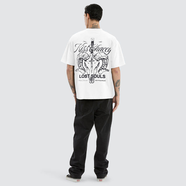 Ram Street Tee Optical White