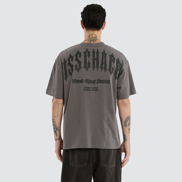 Manor Street Tee Charcoal