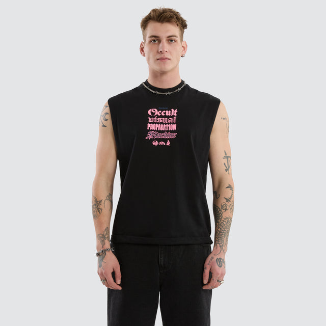 Occult Street Muscle Jet Black