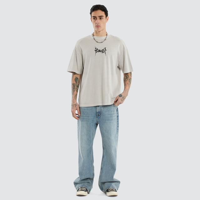 Fangs Street Tee Mineral Stone