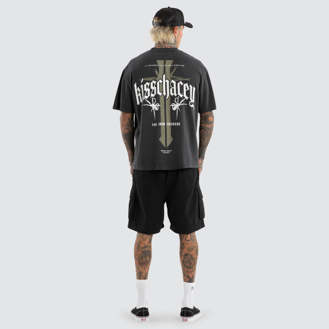 Crusade Street Tee Pigment Black