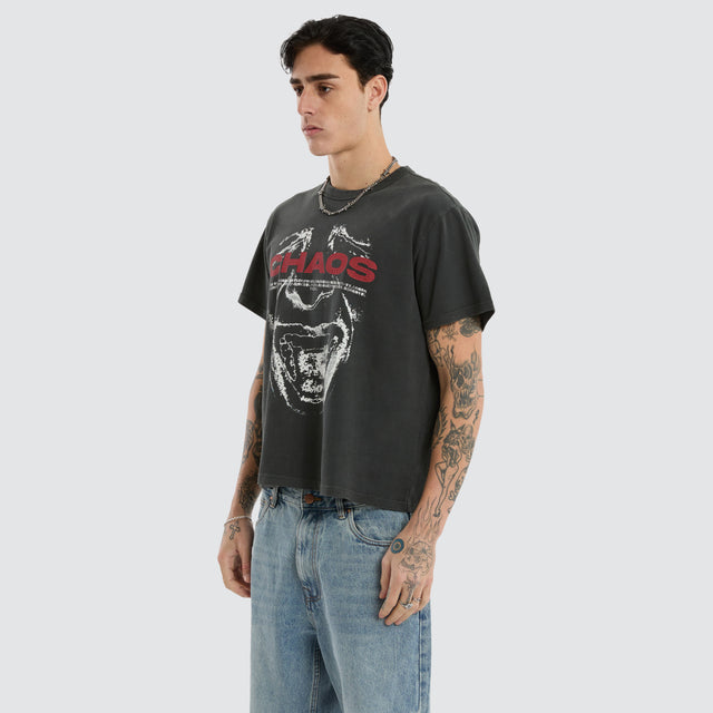 Risk Rocker Tee Vintage Black