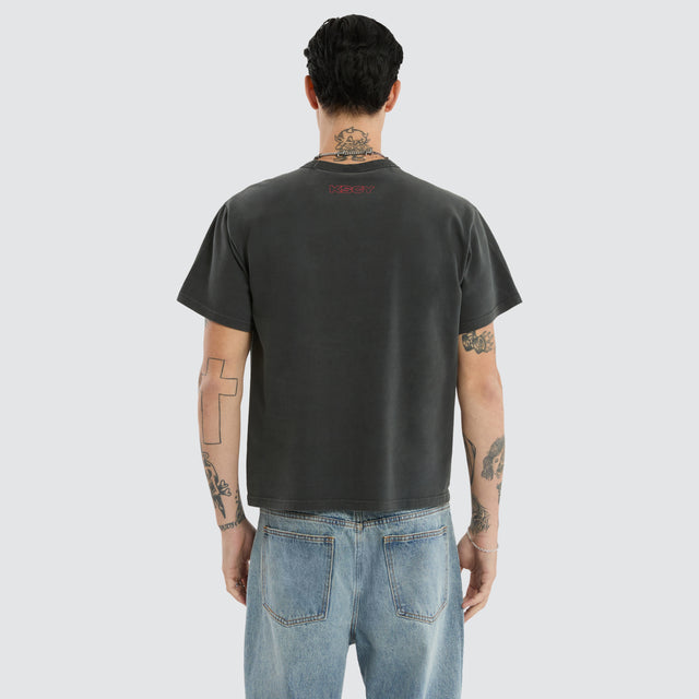 Risk Rocker Tee Vintage Black