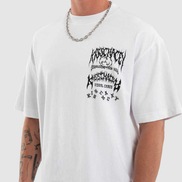 Astra Street Tee White