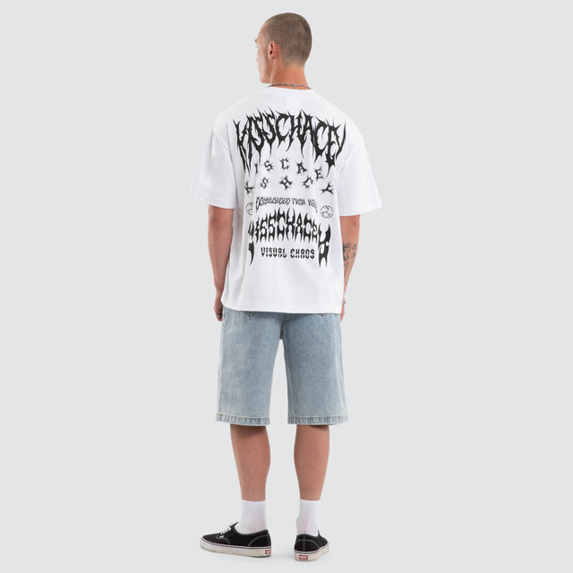 Astra Street Tee White