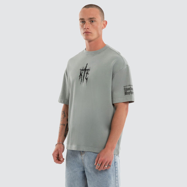 Absolute Loopback Street Tee Pigment Limestone