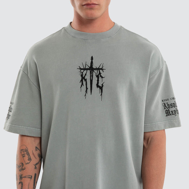 Absolute Loopback Street Tee Pigment Limestone