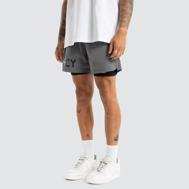 Hybrid 2.0 Sport Short Charcoal