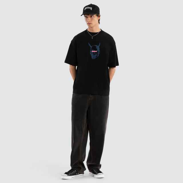 Witchcraft Heavy Street Tee Jet Black