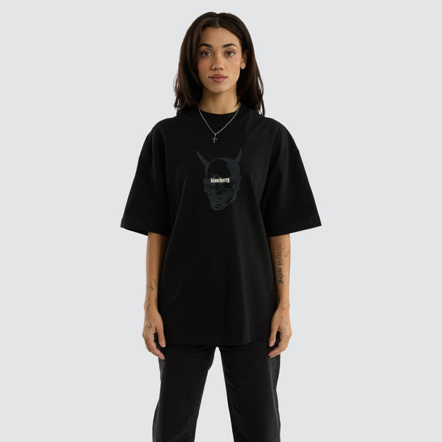 Witchcraft Blacked Out Street Tee Jet Black