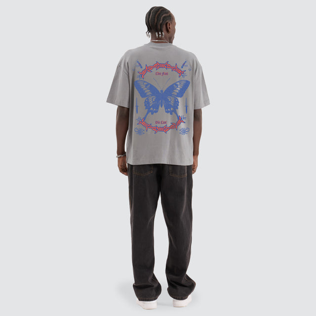 Gust Street Tee Steel Grey