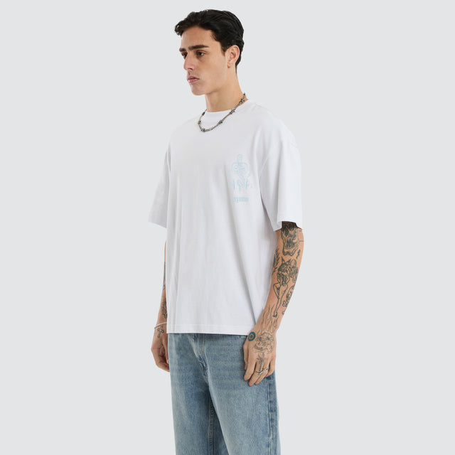 Infinity Street Tee Optical White