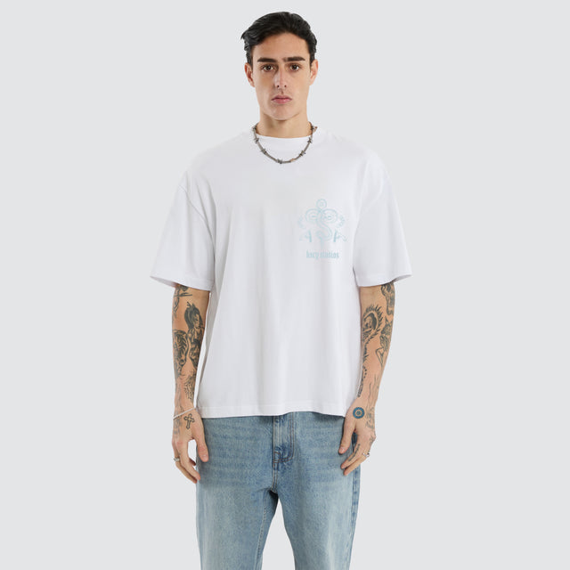 Infinity Street Tee Optical White