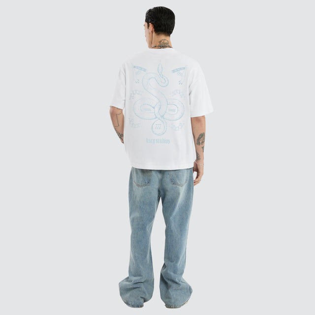 Infinity Street Tee Optical White