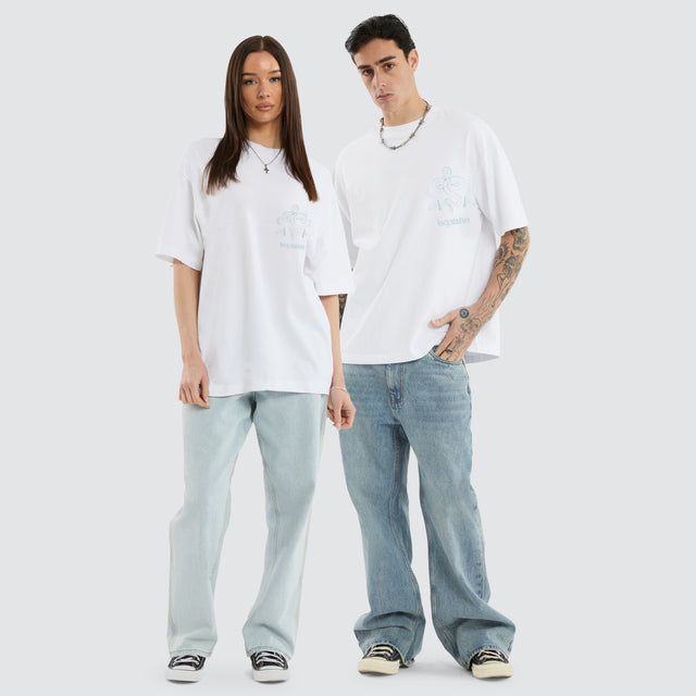 Infinity Street Tee Optical White