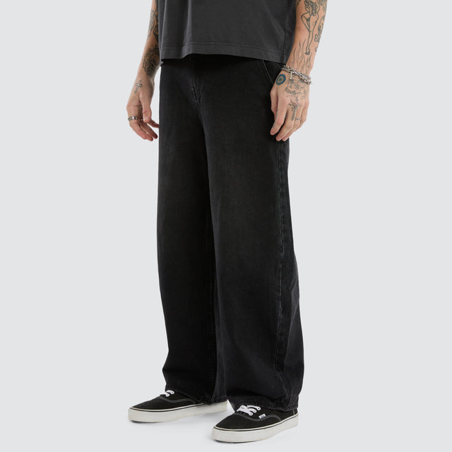 K8 Balloon Jean Vintage Black