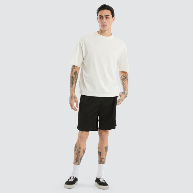 Two Step Basketball Short Jet Black