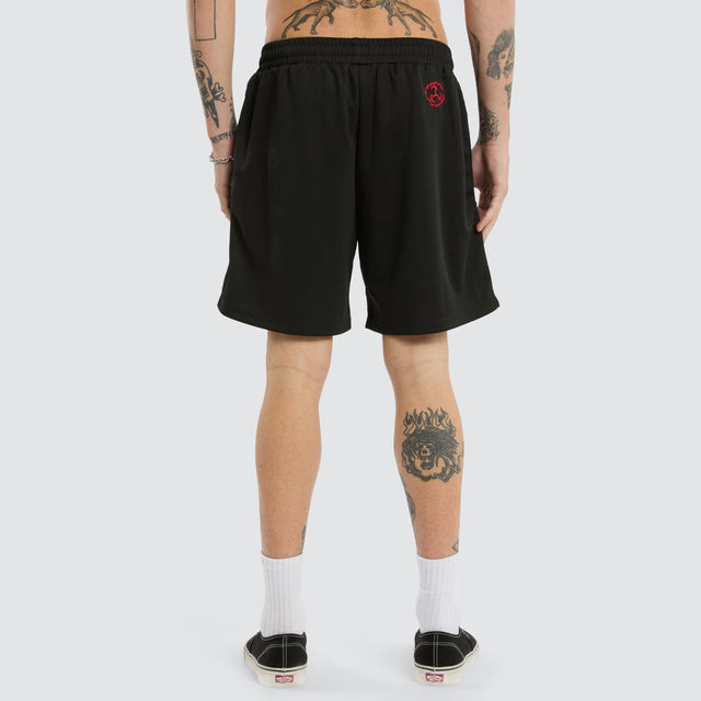 Two Step Basketball Short Jet Black