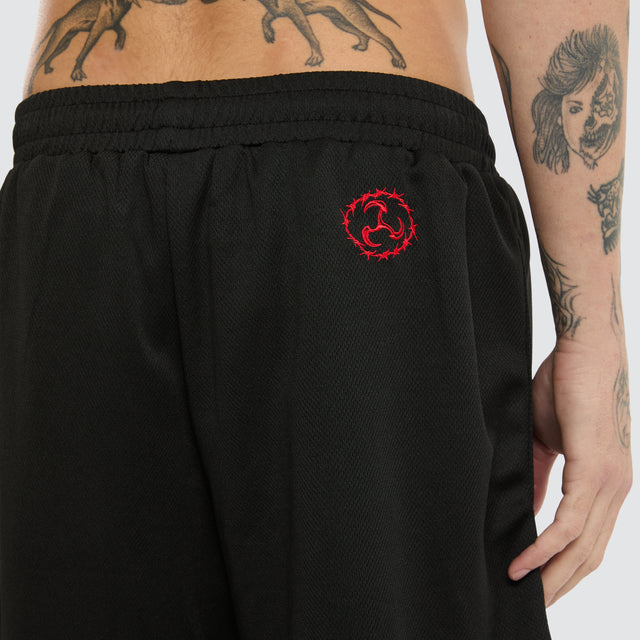 Two Step Basketball Short Jet Black