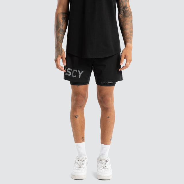 Hybrid 2.0 Sport Short Jet Black