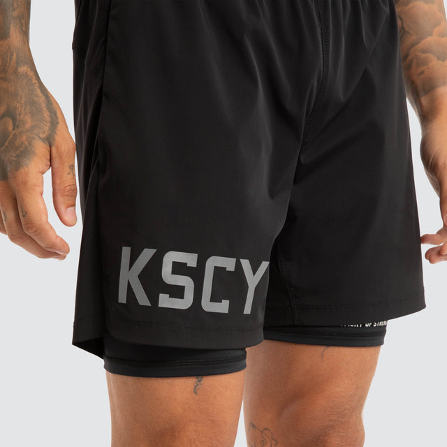 Hybrid 2.0 Sport Short Jet Black