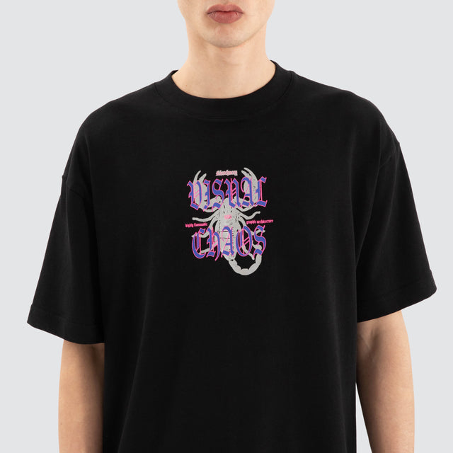 Scorpio Street Tee Jet Black