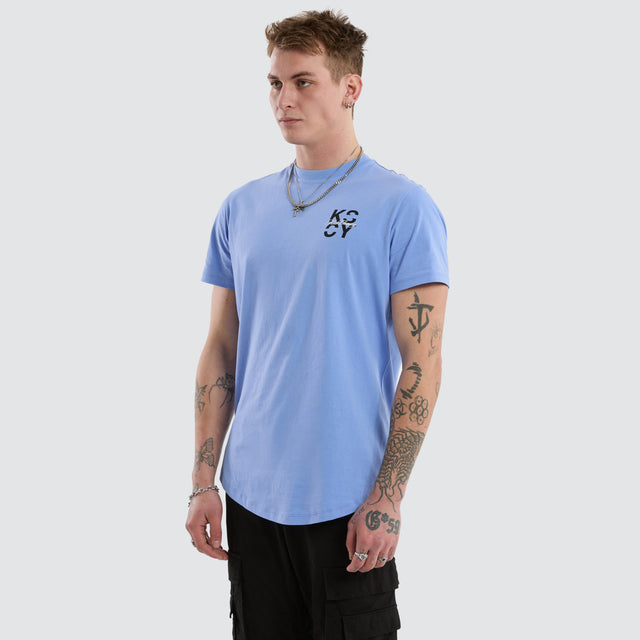Future Dual Curved Tee Vista Blue