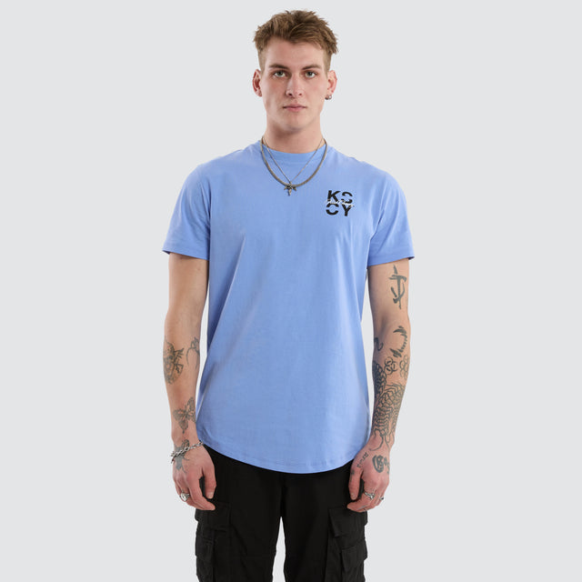 Future Dual Curved Tee Vista Blue