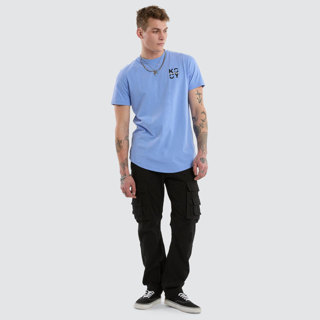 Future Dual Curved Tee Vista Blue