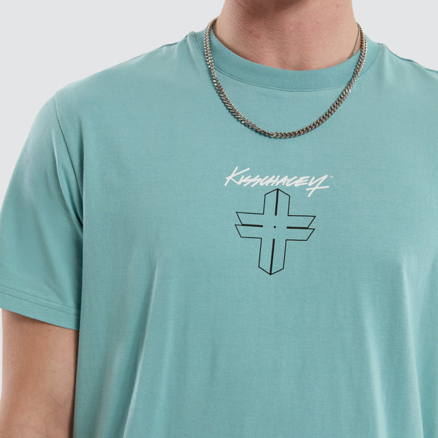 Forever Dual Curved Tee Cameo