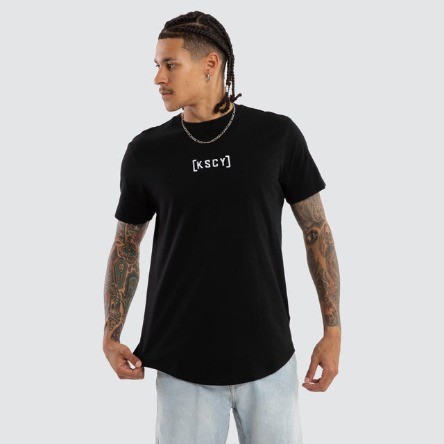 Pronto Dual Curved Tee Jet Black