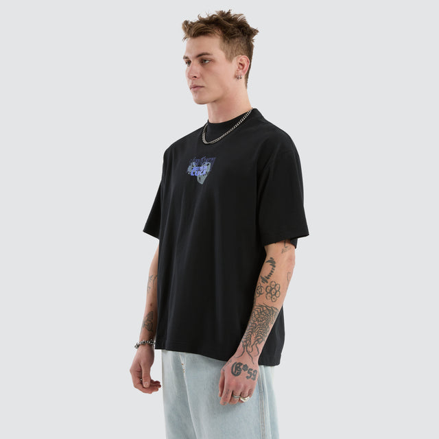Plan Street Tee Anthracite Black
