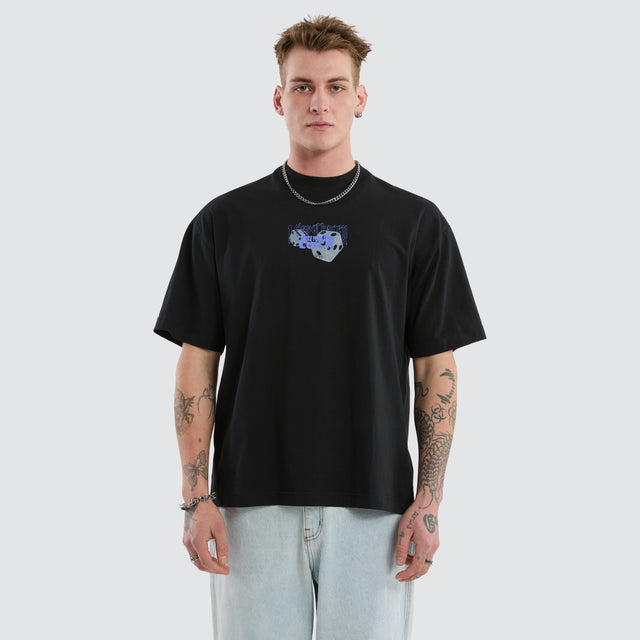 Plan Street Tee Anthracite Black