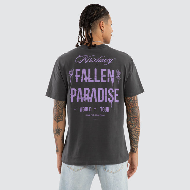Division Relaxed Tee Asphalt