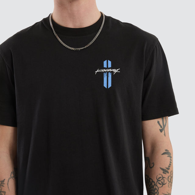 Pillar Relaxed Tee Jet Black