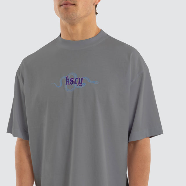 Grave Street Tee Steel