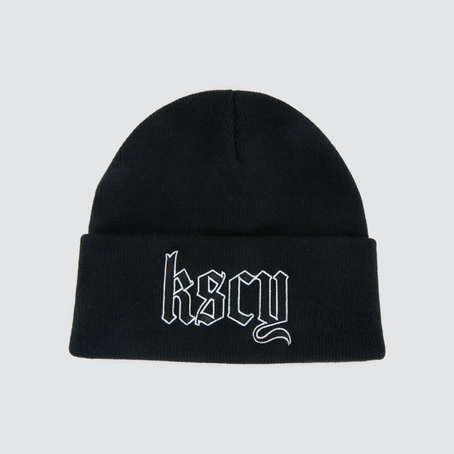 Endings Beanie Jet Black