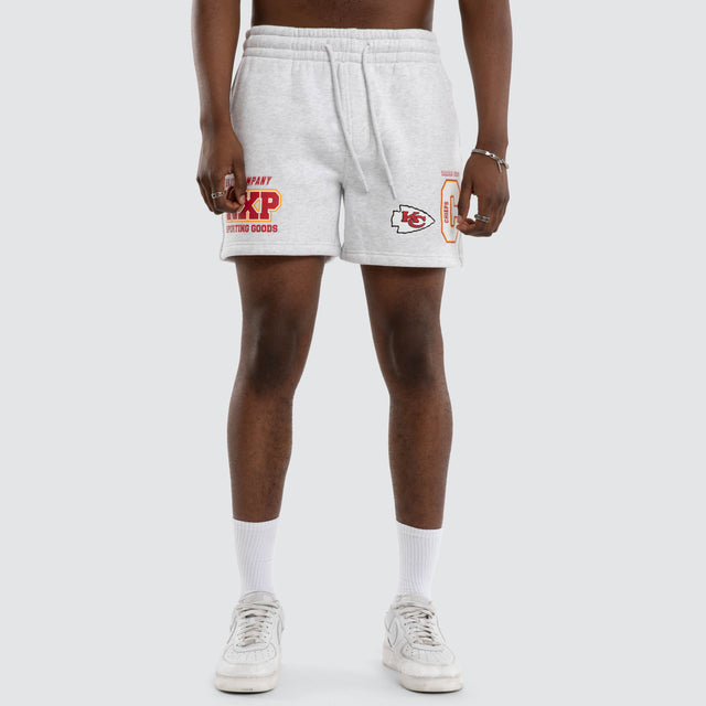 Kansas City Chiefs NFL Sprinter Short Snow Marle