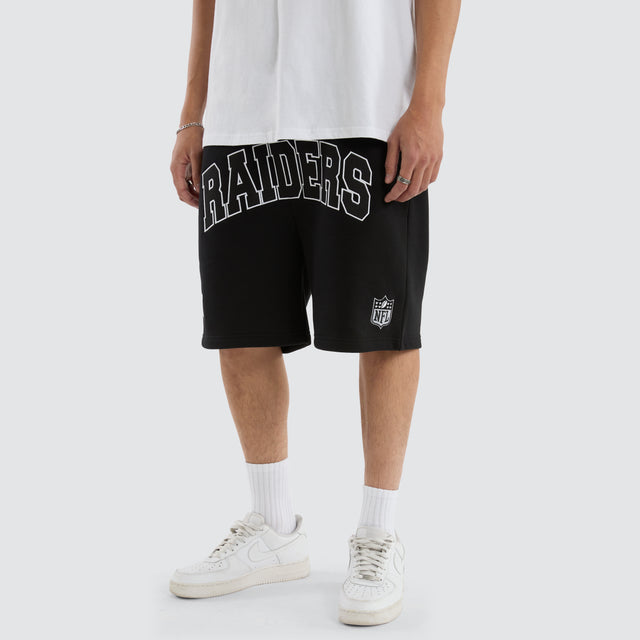 Las Vegas Raiders NFL Hurdle Short Jet Black