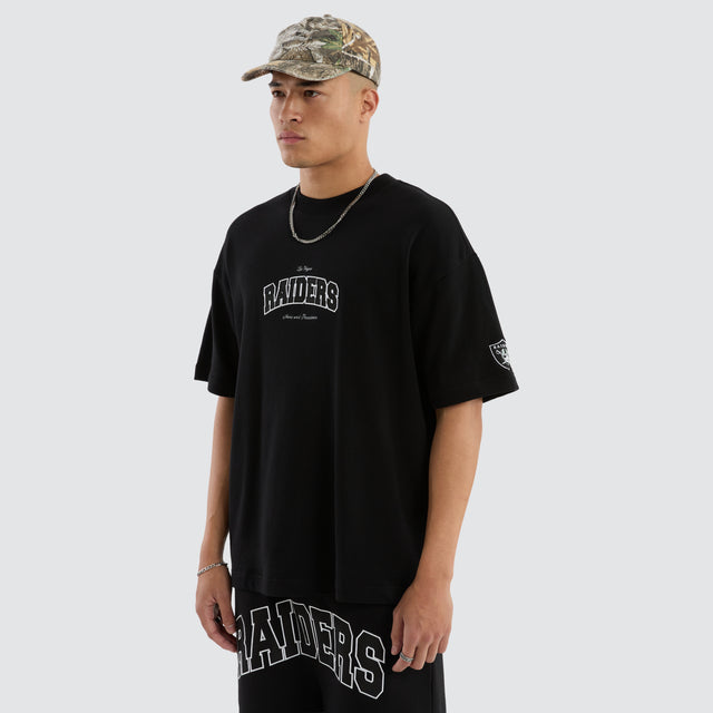 Las Vegas Raiders NFL Bounce Tee Jet Black