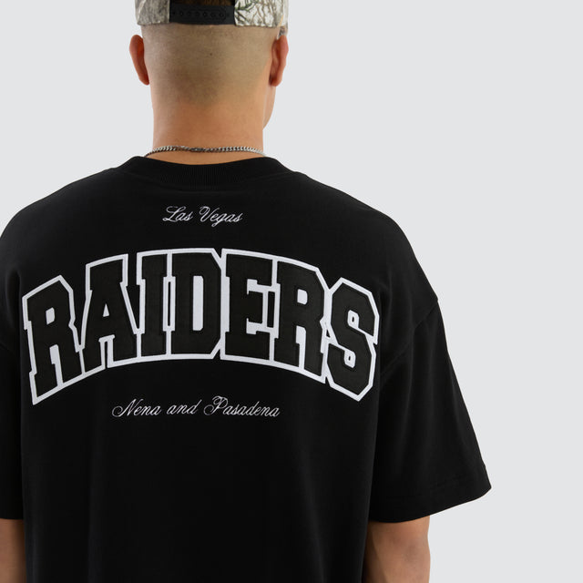 Las Vegas Raiders NFL Bounce Tee Jet Black