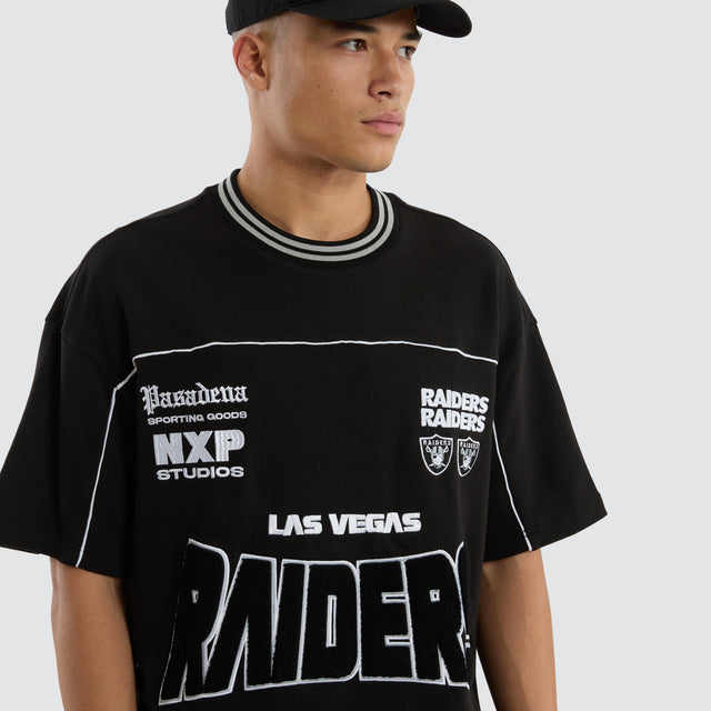 Las Vegas Raiders NFL Zone Tee Jet Black