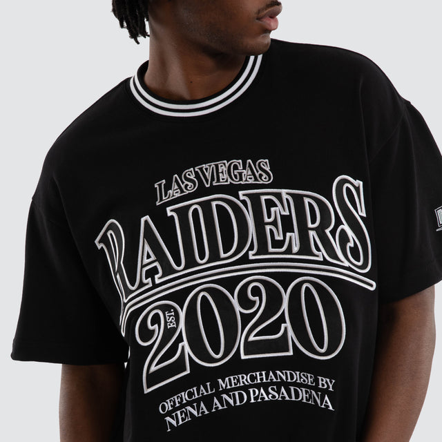 Las Vegas Raiders NFL Game Tee Jet Black