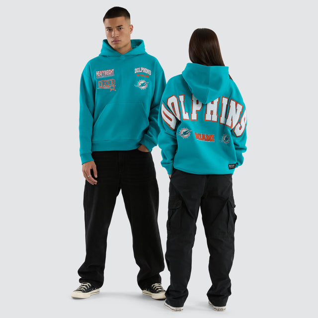 Miami Dolphins NFL Surround Hoodie Aqua