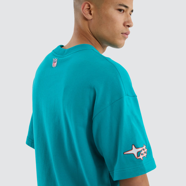 Miami Dolphins NFL Coach Tee Aqua