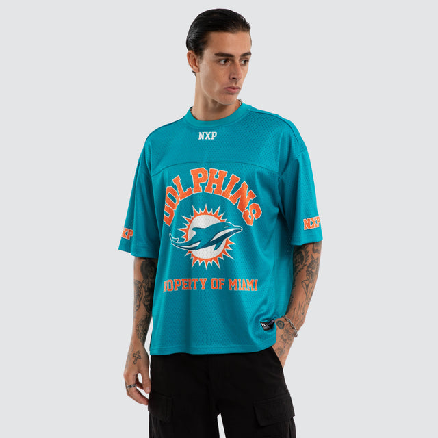 Miami Dolphins NFL Property Tee Aqua