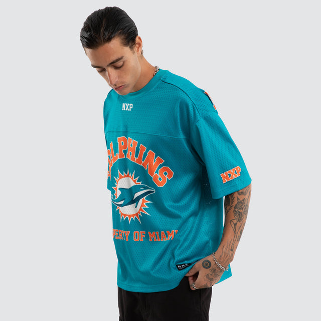 Miami Dolphins NFL Property Tee Aqua