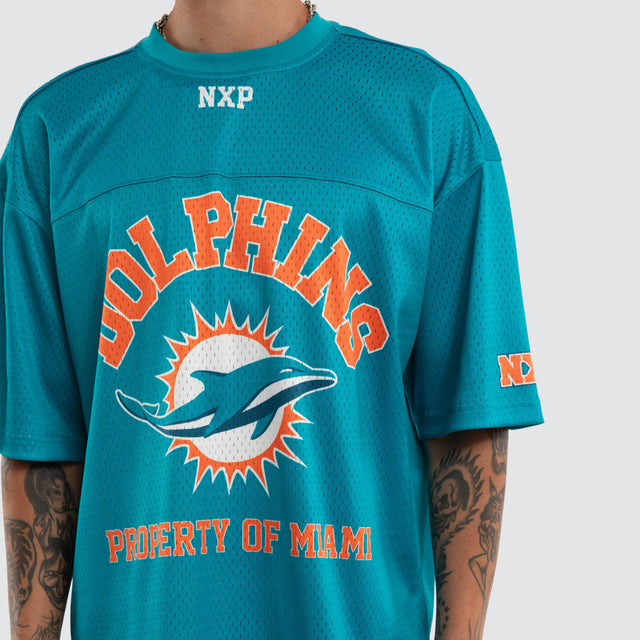 Miami Dolphins NFL Property Tee Aqua