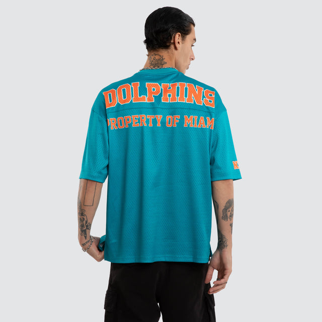 Miami Dolphins NFL Property Tee Aqua